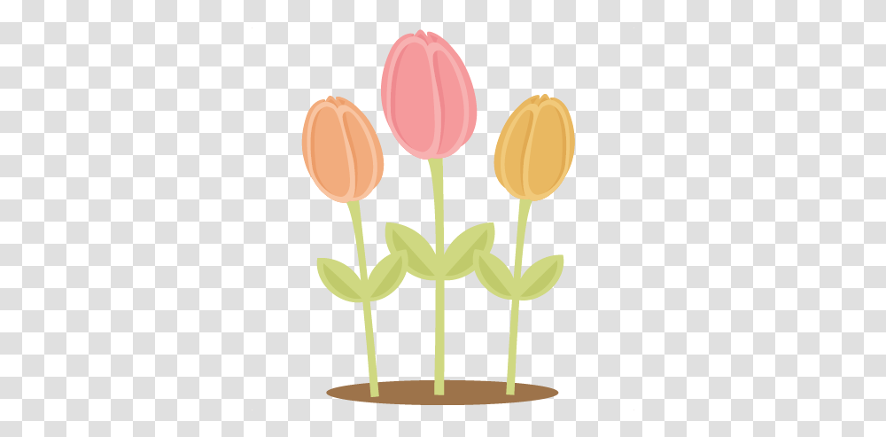 Tulip Silhouette Tulip, Plant, Flower, Blossom, Lamp Transparent Png