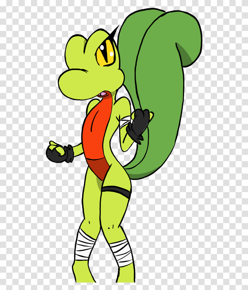 Tulip The Treecko Cartoon, Person, Hand, Plant Transparent Png