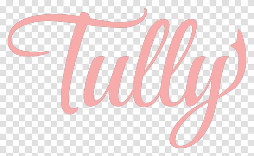 Tully Movie Logo, Calligraphy, Handwriting, Alphabet Transparent Png