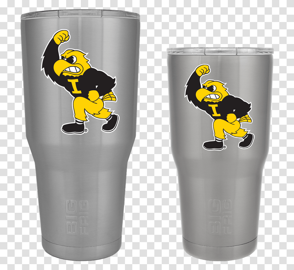 Tumbler Pint Glass, Bird, Animal, Steel, Bottle Transparent Png