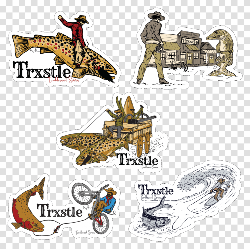 Tumbleweed Sticker Pack Cartoon, Person, Text, Label, Doodle Transparent Png