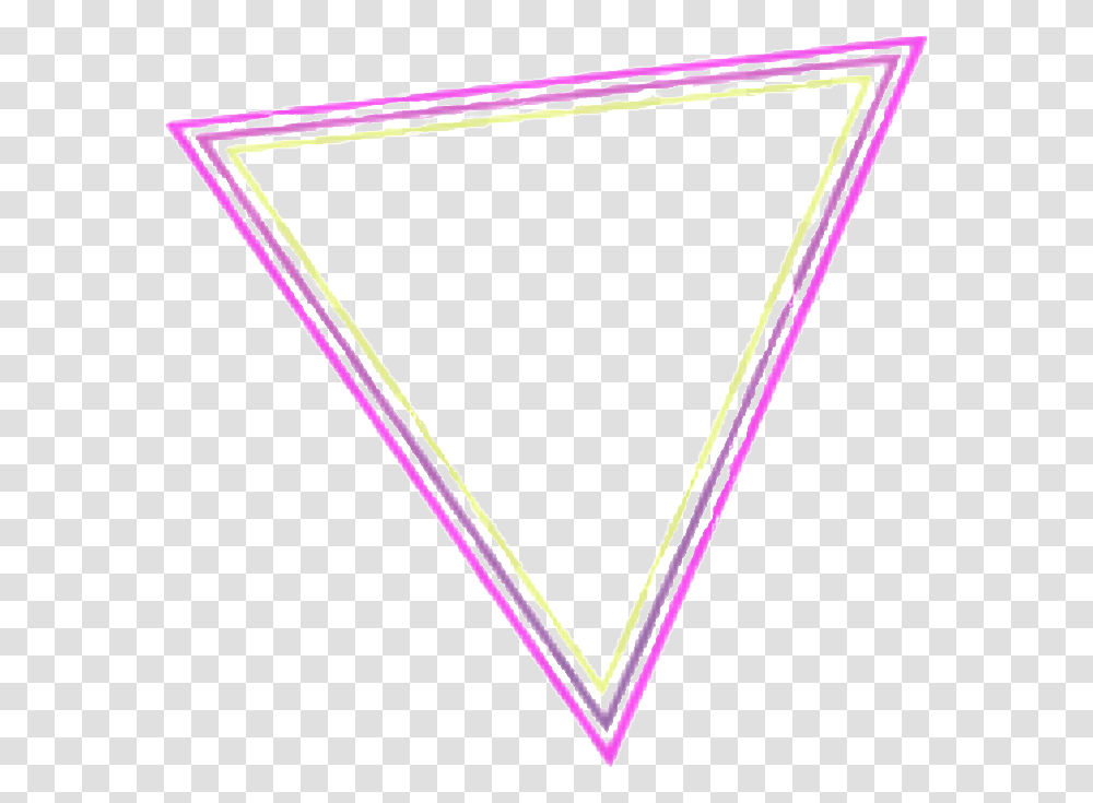 Tumblr Aesthetic 90s Neon 80s Freetoedit Download, Triangle, Arrowhead, Heart Transparent Png