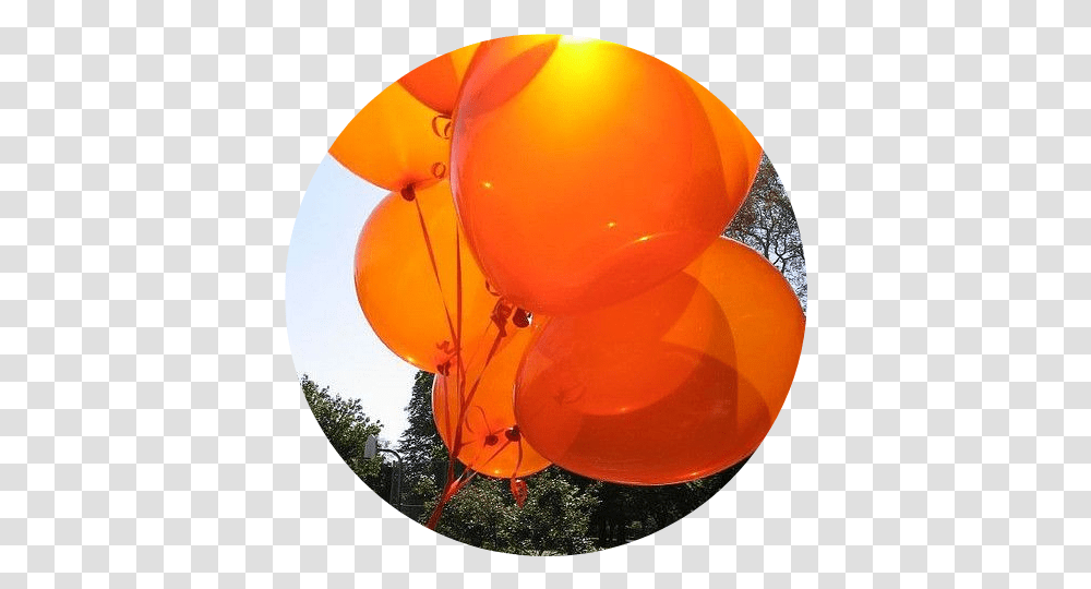 Tumblr Aesthetic Balloon Balloons Orange Balloons Aesthetic, Sphere, Fisheye Transparent Png