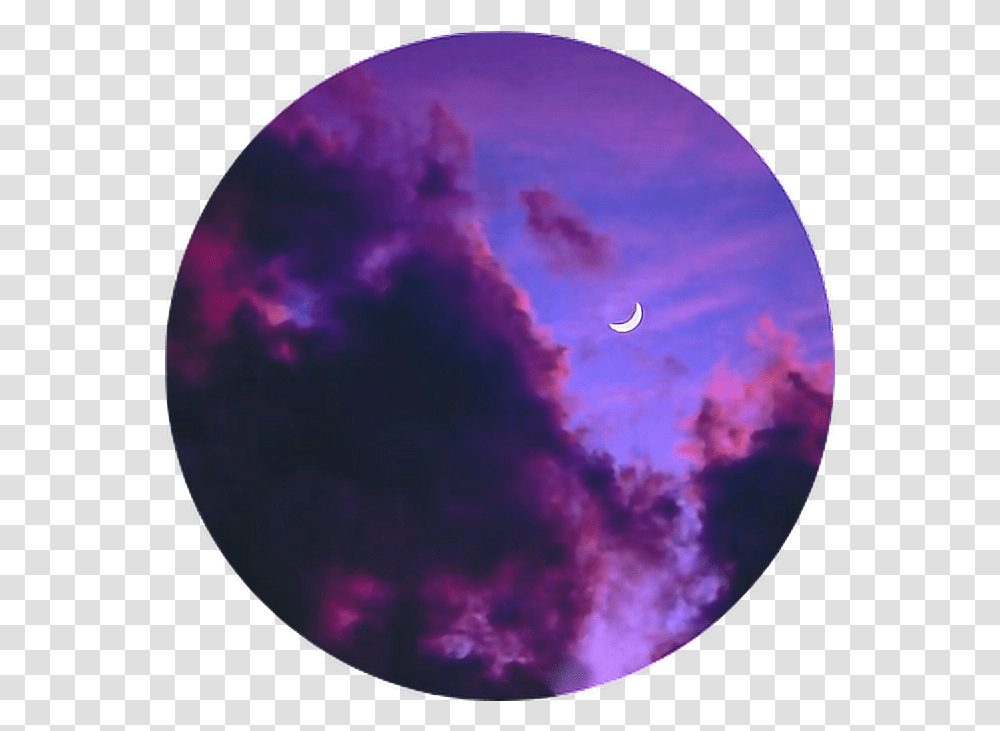 Tumblr Aesthetic Pastel Space Stars Moon Moon Aesthetic Profile, Outer Space, Night, Astronomy, Outdoors Transparent Png