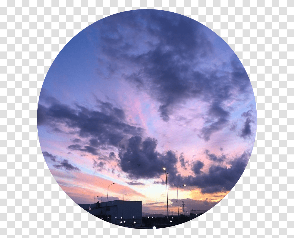Tumblr Aesthetic Sunset Sunrise Icon Iconic Icons Billie Hd Skinek Lnyoknak Amp Fiknak, Nature, Outdoors, Sky, Moon Transparent Png