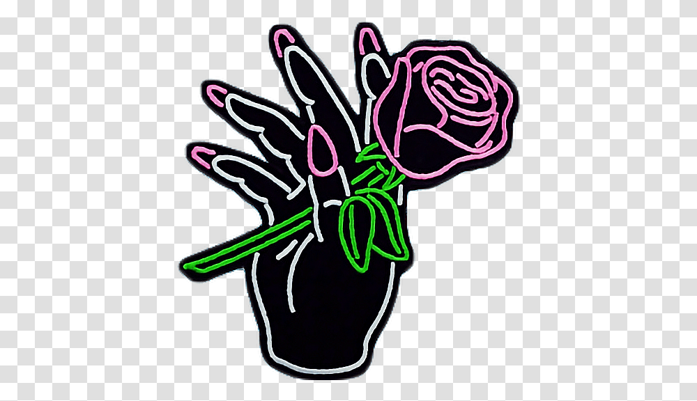 Tumblr Arm Hand Rose Roses Flower Flowers Freetoedit, Apparel, Light Transparent Png
