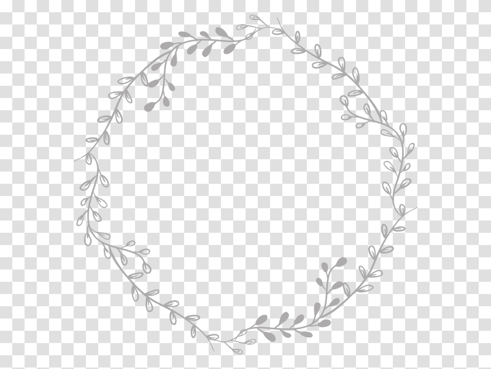 Tumblr Border Circle White Pictures Aesthetic Circle, Stencil, Floral Design Transparent Png