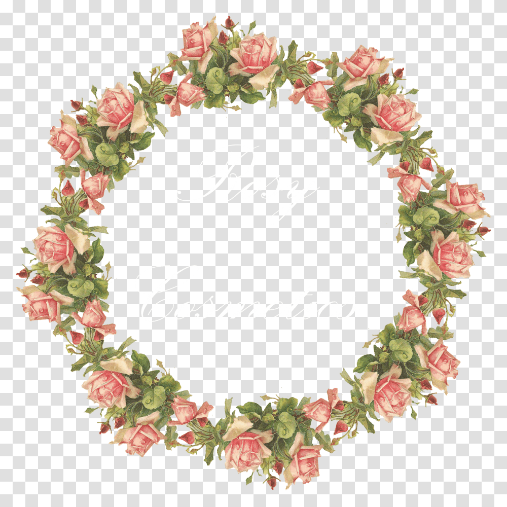 Tumblr Borders Format Flower Frame, Wreath, Floral Design, Pattern Transparent Png