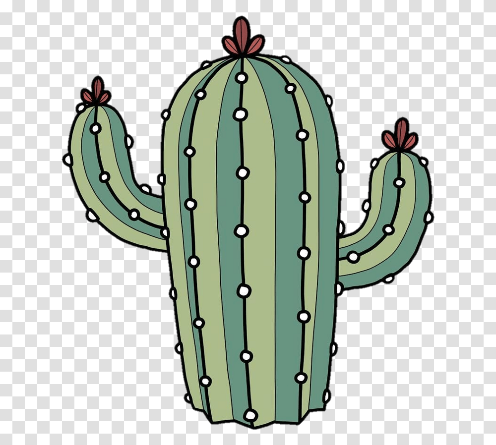 Tumblr Cactus Sticker Stickers Cactus, Plant Transparent Png