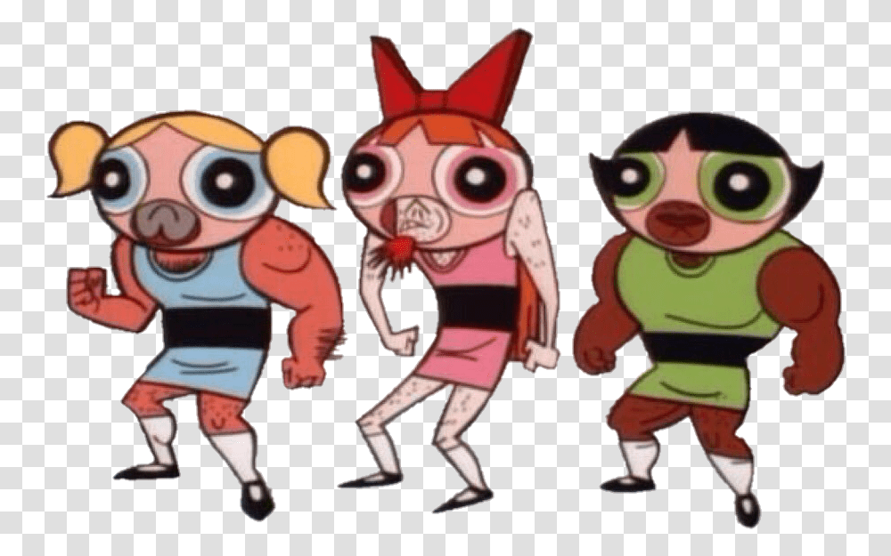 Tumblr Chicassuperpoderosas Powerpuff Girls Imposters, Person, Human, Toy Transparent Png