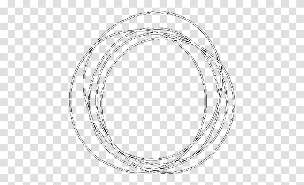 Tumblr Circle Overlays Circle Tumblr, Whip, Wire, Bracelet, Jewelry Transparent Png