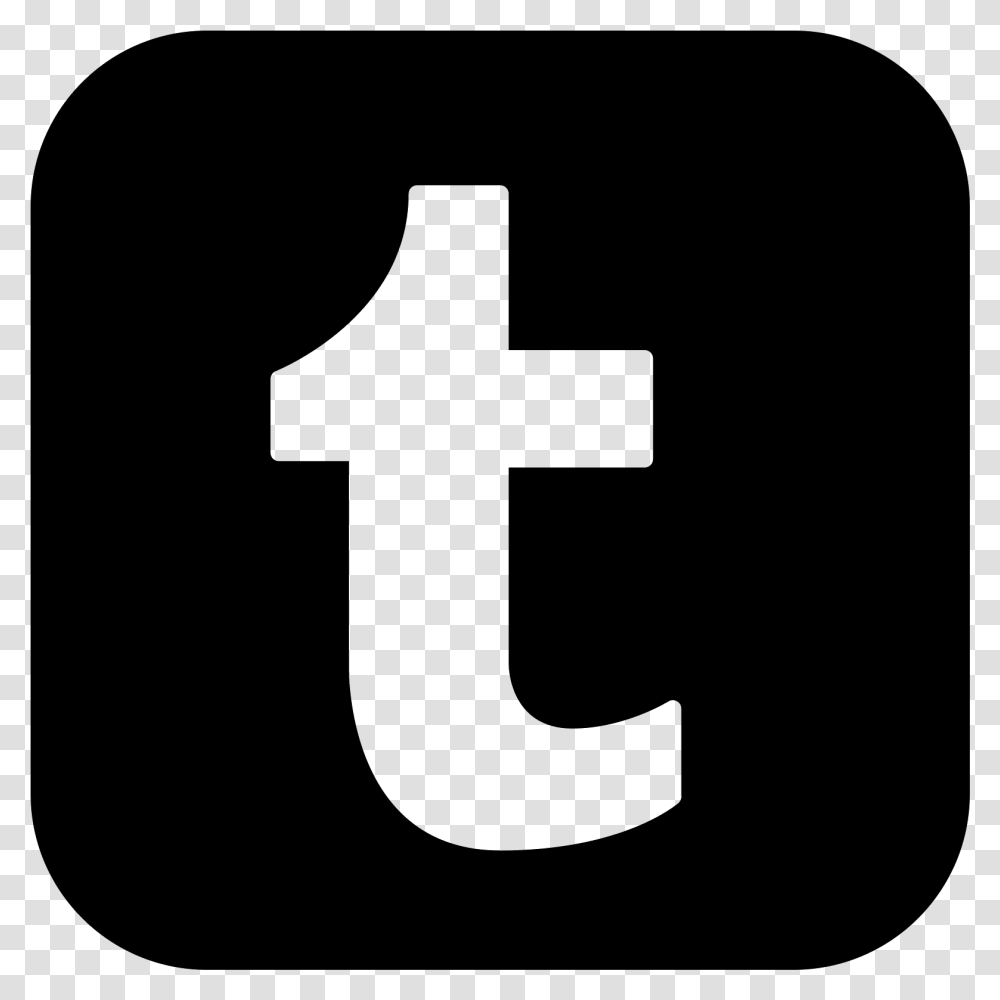 Tumblr Clipart Icon Black And White, Gray, World Of Warcraft Transparent Png