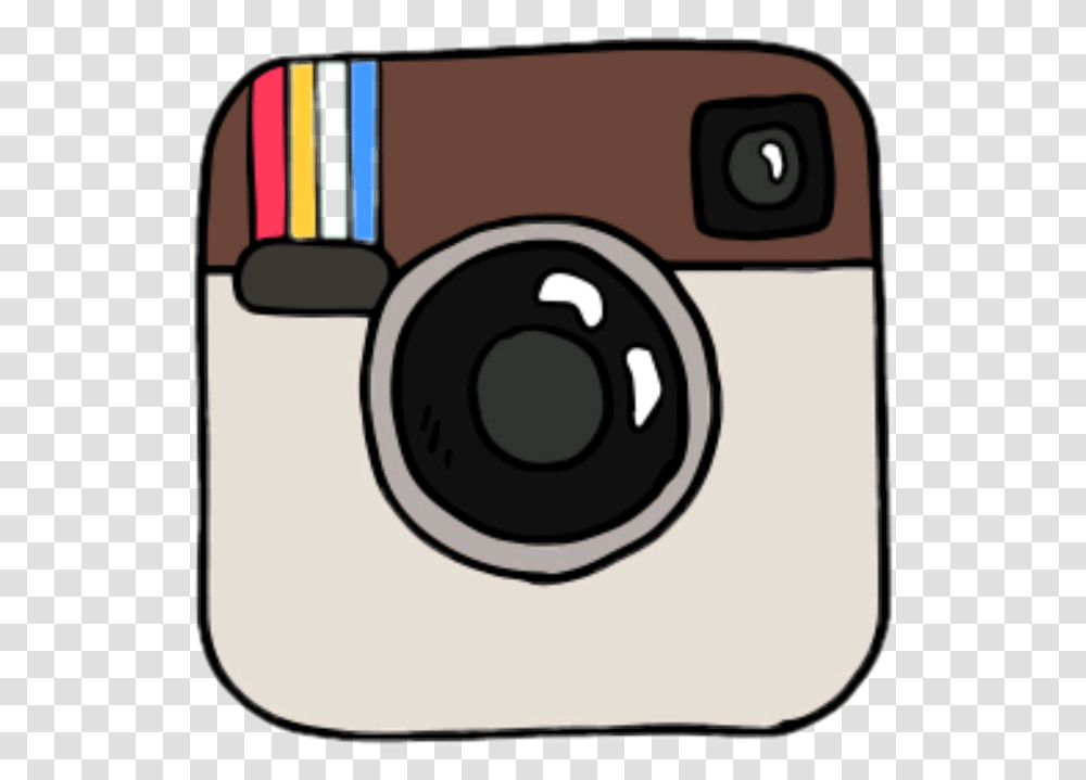 Tumblr Draw Dibujo Sticker Logo Instagram, Camera, Electronics, Digital Camera Transparent Png