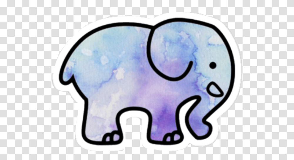 Tumblr Elefant Elefante Acuarelas Degradado Degrade Ran, Glasses, Accessories, Accessory Transparent Png
