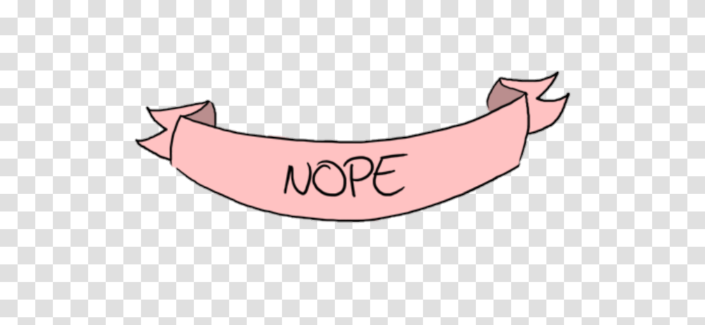 Tumblr Flag Pink Nope Cute Pastel, Axe, Tool, Accessories, Neck Transparent Png