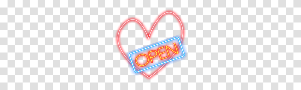 Tumblr Image, Neon, Light, Heart Transparent Png