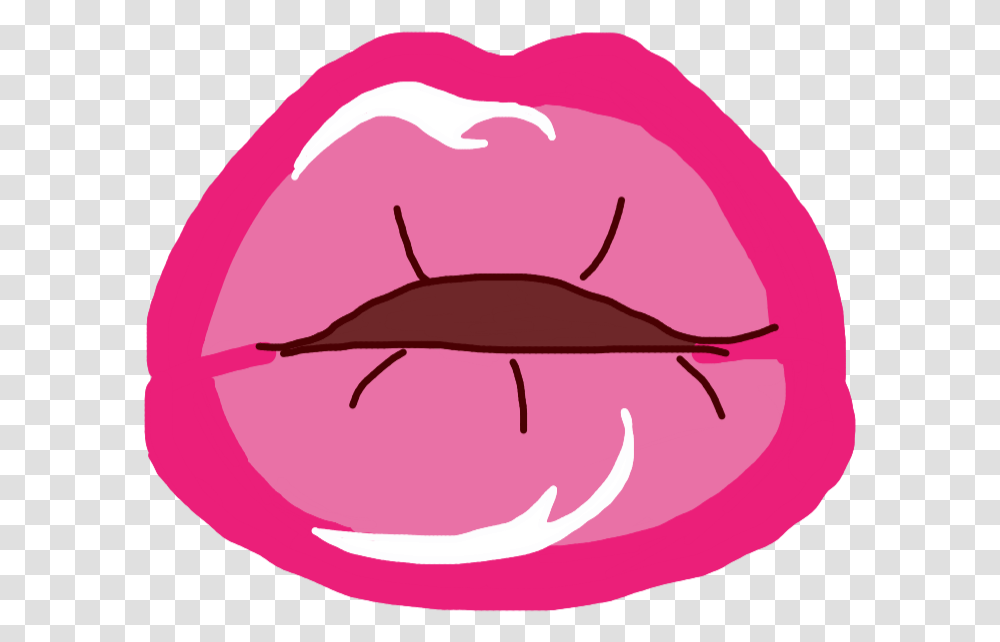 Tumblr Kiss Beso Kisses Sticker By Yamiled Pedroza Sticker Hd Pink, Mouth, Lip, Tongue, Teeth Transparent Png