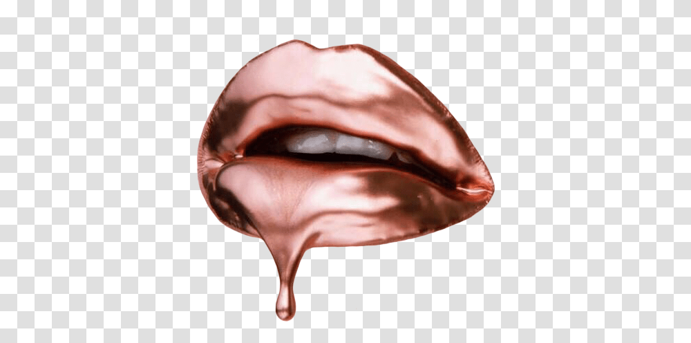 Tumblr Lips 1 Image Rose Gold Lips, Sunglasses, Accessories, Sweets, Food Transparent Png