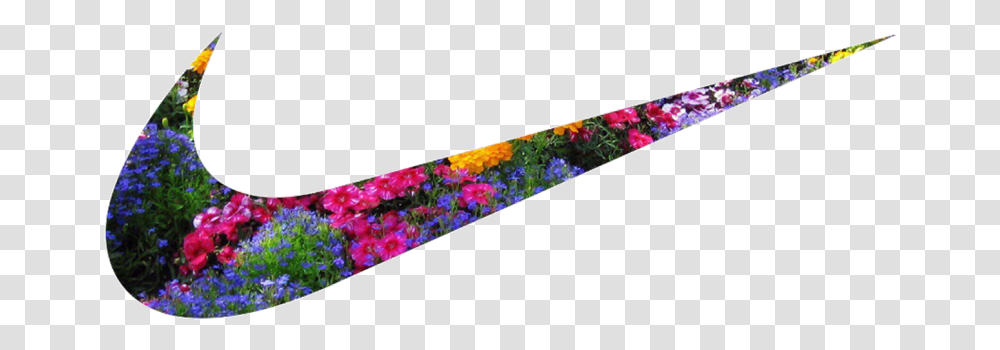 Tumblr Logo Nike Flowers Justdoit Sport Sports Nike Sign With Flowers, Sword, Blade, Weapon, Weaponry Transparent Png