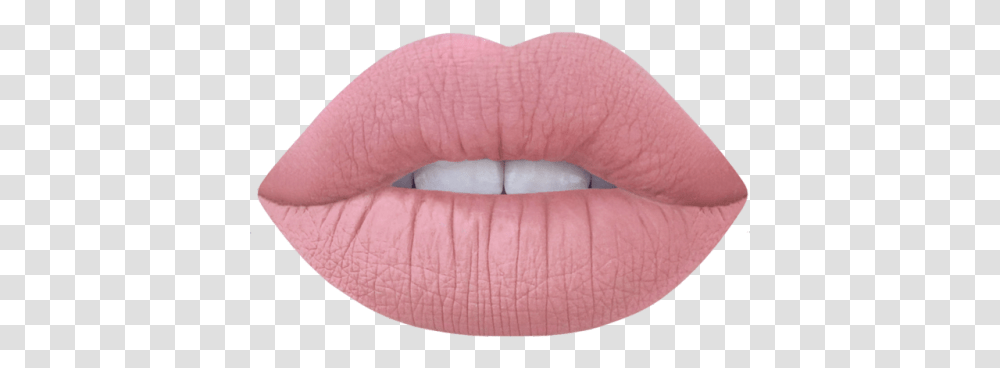 Tumblr Makeup Clipart Pink Nude Matte Lipstick, Mouth, Teeth, Tongue Transparent Png