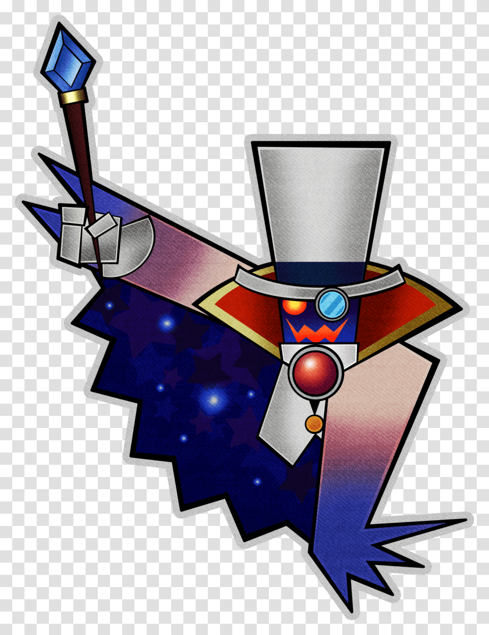 Tumblr Pctzrazsxg1sqpfpno1 1280 Count Bleck Super Paper Mario, Emblem, Magician, Performer Transparent Png