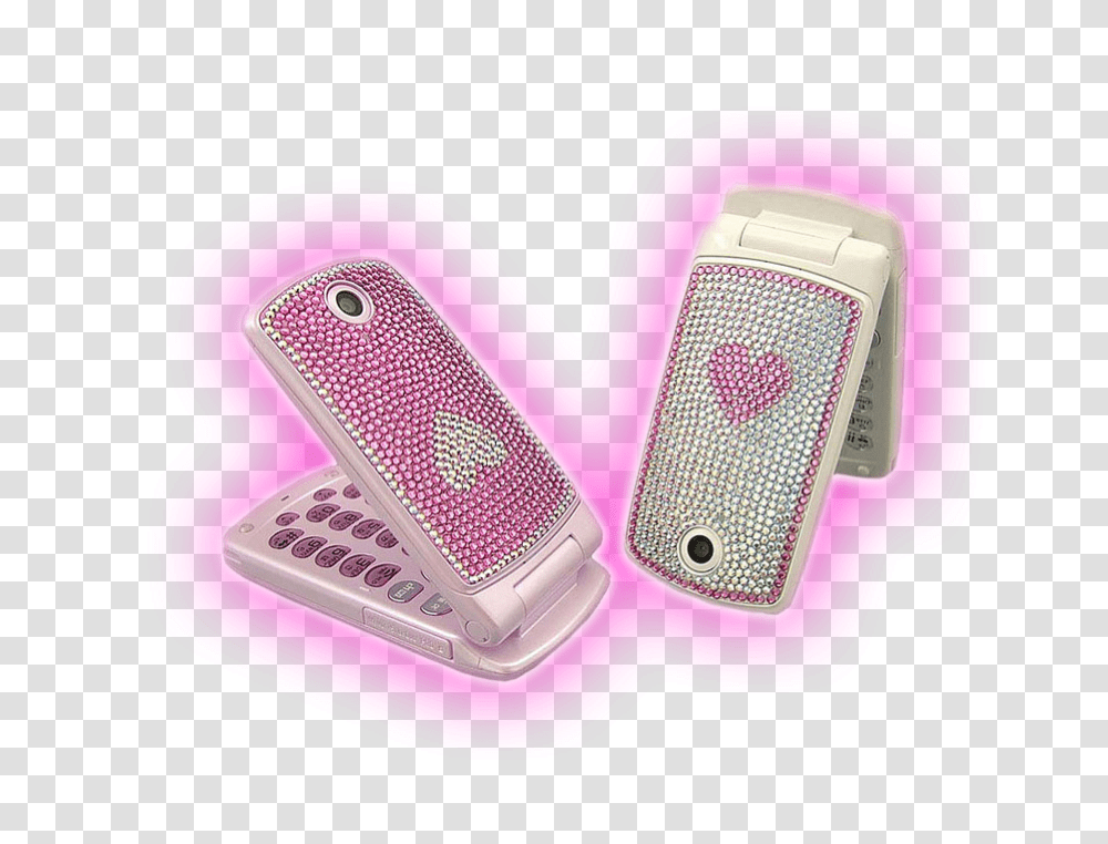 Tumblr Pink Glitter Flip Phone, Electronics, Light, Speaker, Sponge Transparent Png