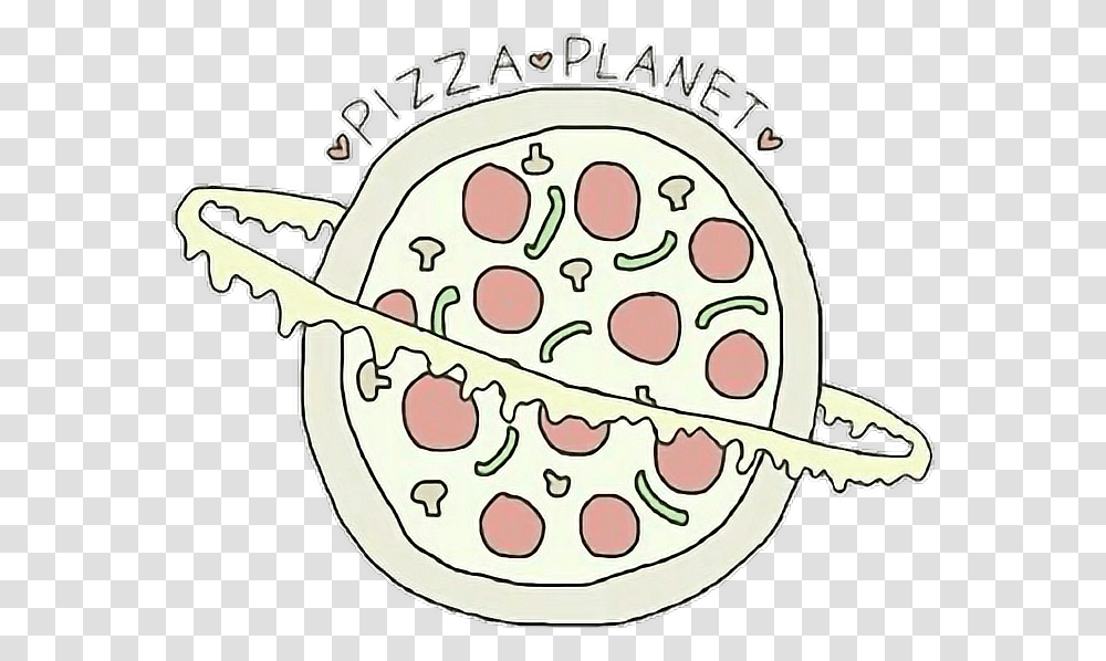 Tumblr Planet Pizza Inscription Freetoedit, Bowl, Meal, Food, Dish Transparent Png