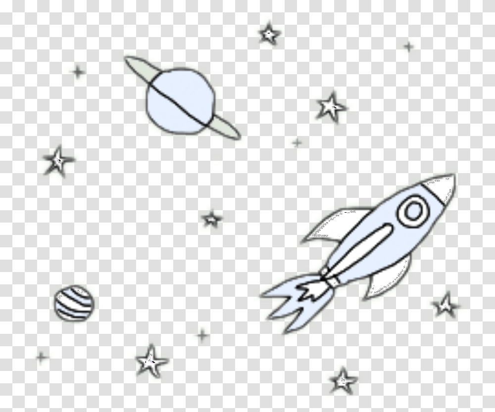 Tumblr Planet Space Aesthetic Drawings, Animal, Sea Life, Fish Transparent Png