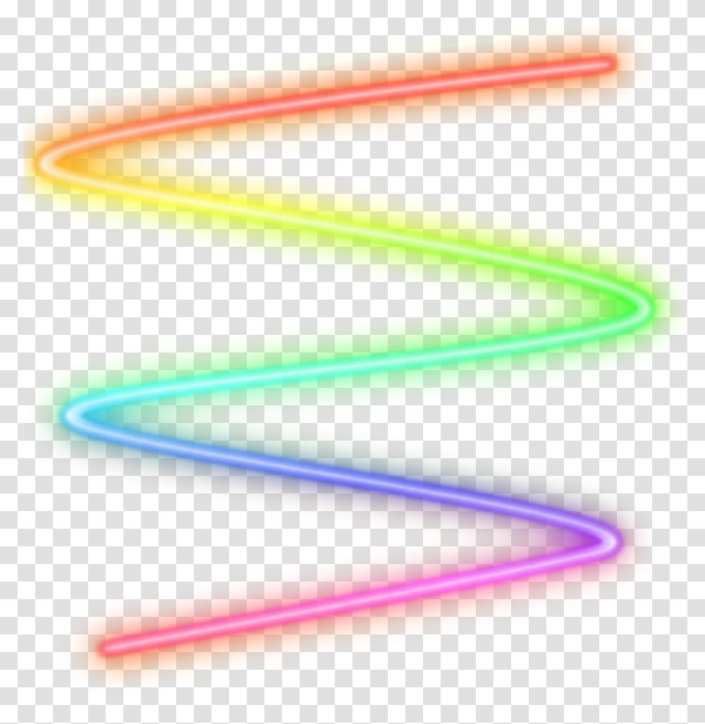 Tumblr Rainbow, Light, Neon Transparent Png