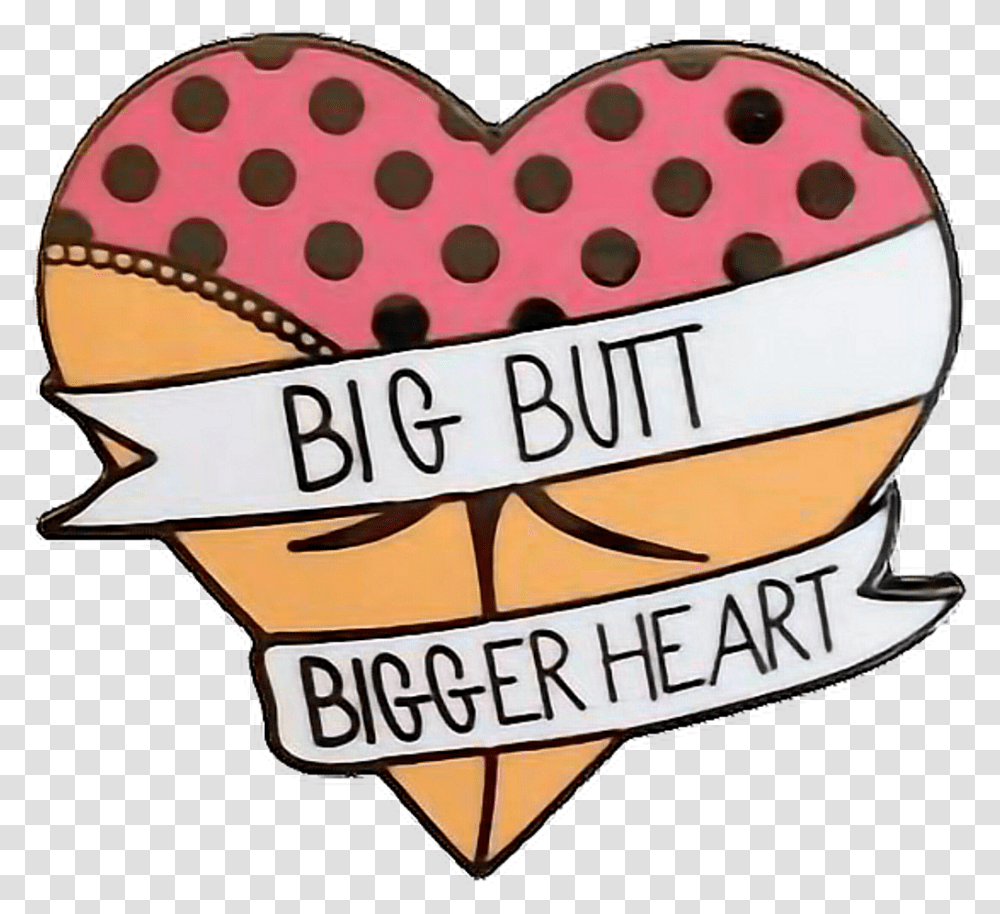 Tumblr Snapchat Aesthetic Filter Love Cute Bigbutt Butt Heart, Label, Word, Sticker Transparent Png
