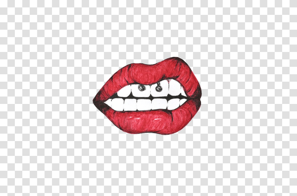 Tumblr Static Lips, Teeth, Mouth Transparent Png