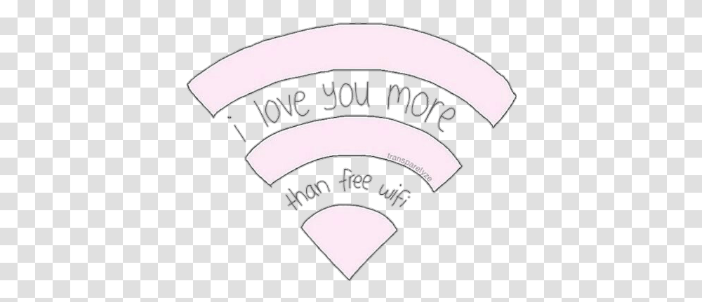 Tumblr Wifi Love Pink Sticker By Sandra Label, Logo, Symbol, Text, Badge Transparent Png