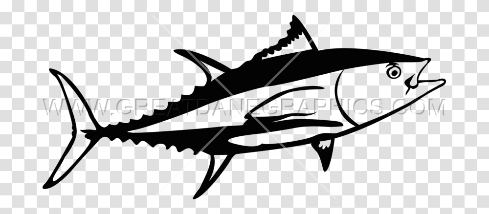 Tuna Fish Clipart Black And White Clip Tuna Black And White, Leaf, Plant, Bow, Animal Transparent Png