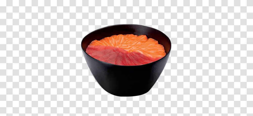 Tuna Salmon Combo, Bowl, Plant, Food, Fruit Transparent Png