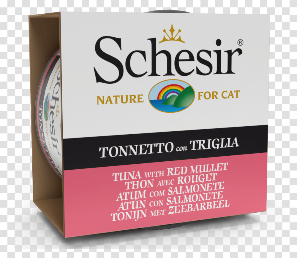 Tuna With Red Mullet Schesir Schesir, Label, Text, Box, Food Transparent Png