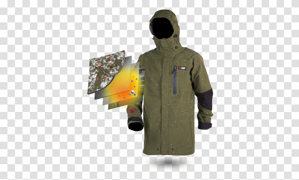 Tundra Jacket Hooded, Clothing, Apparel, Coat, Person Transparent Png