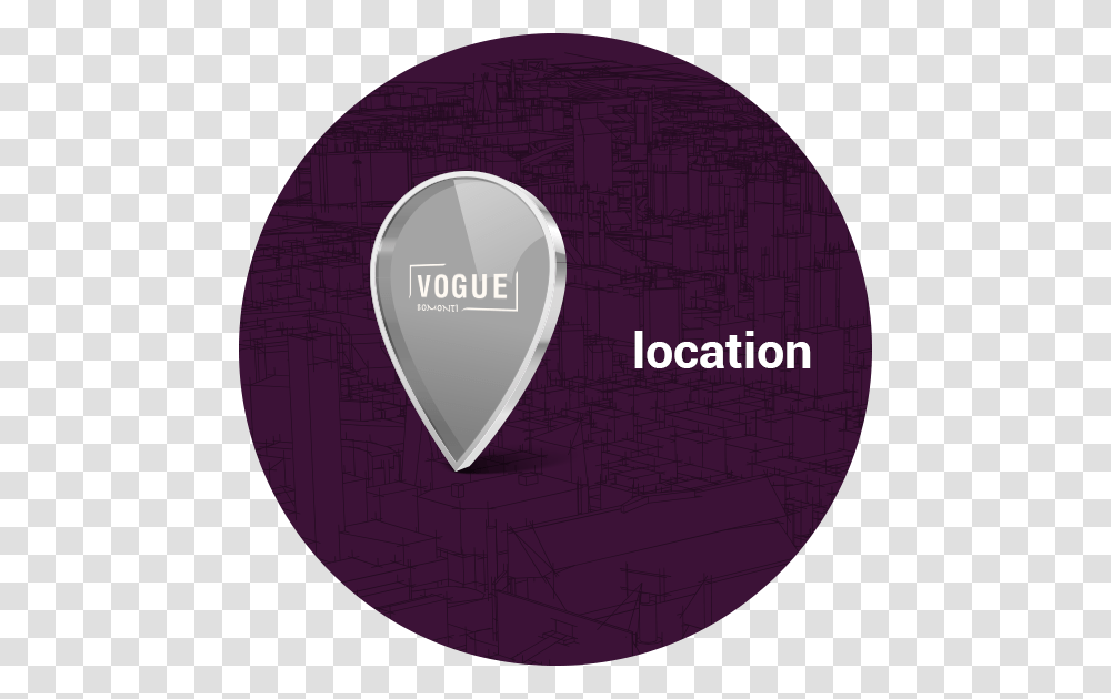 Tune In To The Location With Bomonti Circle, Plectrum, Ball Transparent Png