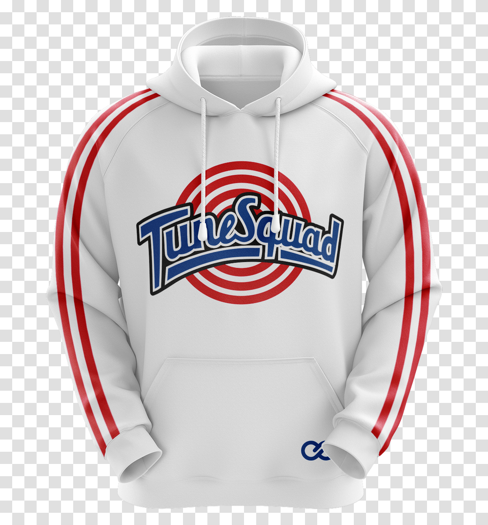 Tune Squad Hoodie White Tune Squad Hoodie, Clothing, Apparel, Sweatshirt, Sweater Transparent Png