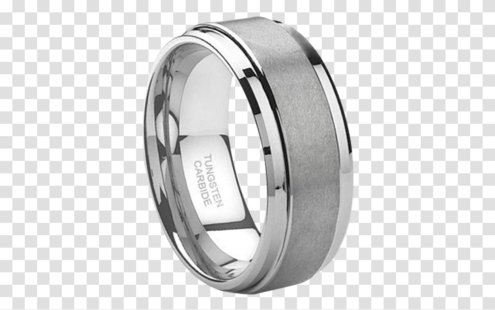 Tungsten Rings For Men, Platinum, Accessories, Accessory, Silver Transparent Png