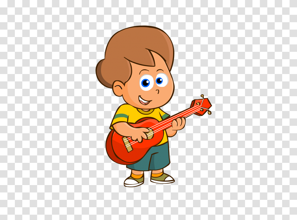 Tuning Clipart Children, Leisure Activities, Person, Guitar, Musical Instrument Transparent Png