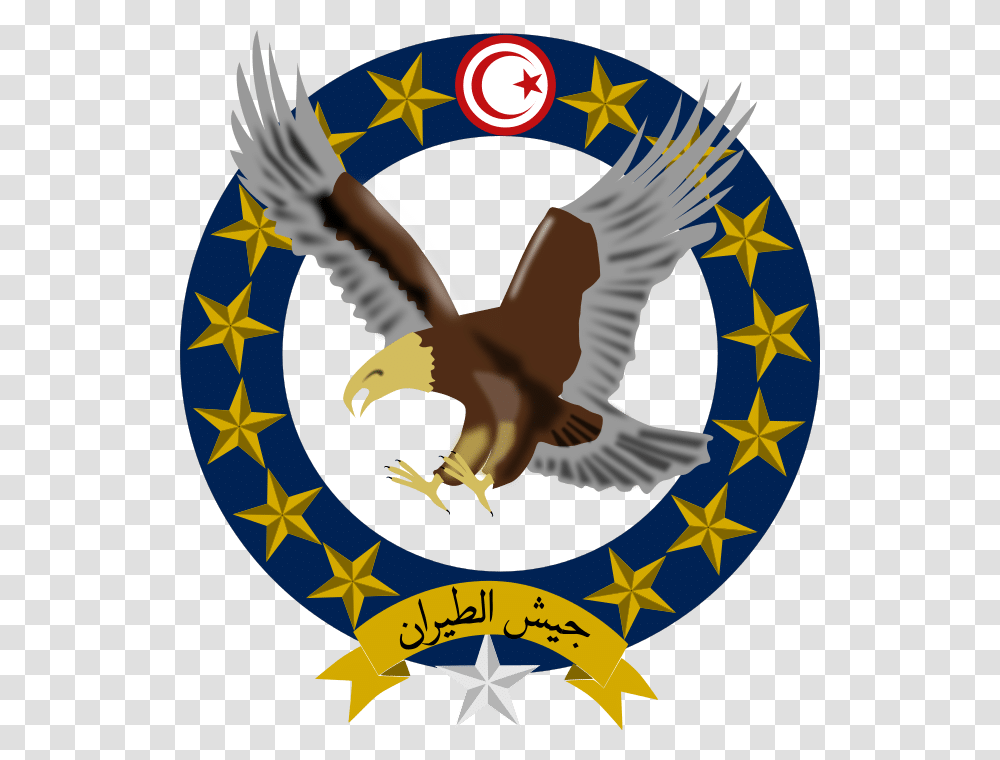 Tunisia Flag, Eagle, Bird, Animal, Vulture Transparent Png