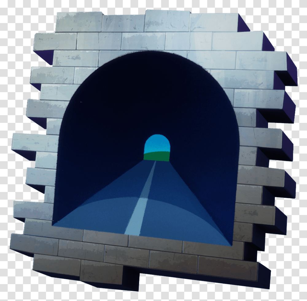 Tunnel Fortnite X Mark Spray, Dome, Architecture, Building, Metropolis Transparent Png