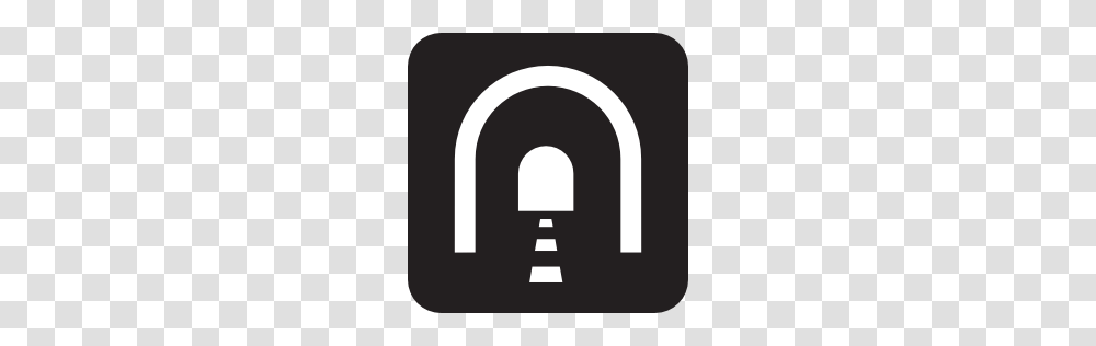 Tunnel Icon, Lock, First Aid, Security, Stencil Transparent Png