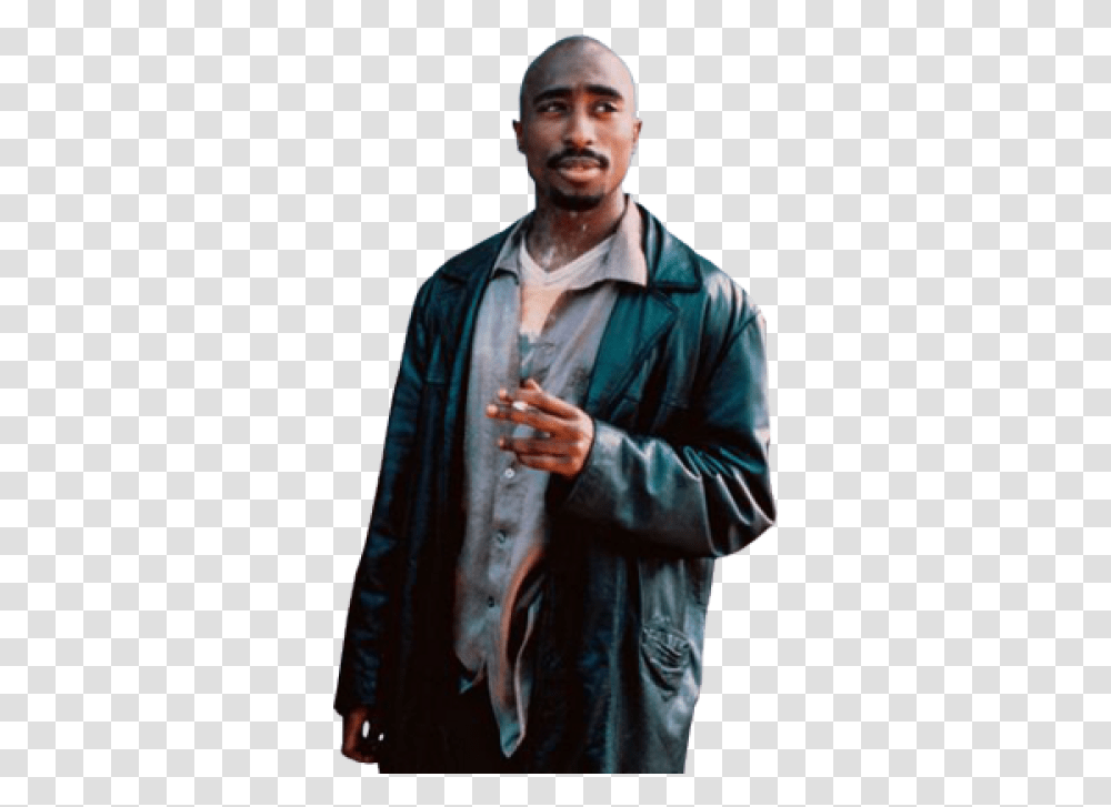 Tupac And Vectors For Free Download 2pak, Clothing, Person, Coat, Jacket Transparent Png