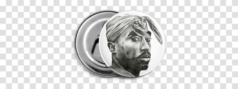 Tupac Bottle Opener Bottle Opener, Person, Dish, Meal, Face Transparent Png