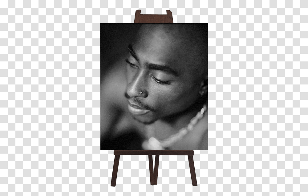 Tupac Diamond Nose Ring, Face, Person, Human, Head Transparent Png