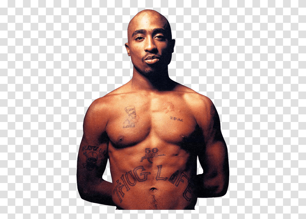 Tupac Shakur Images Free Download, Skin, Person, Human, Tattoo Transparent Png