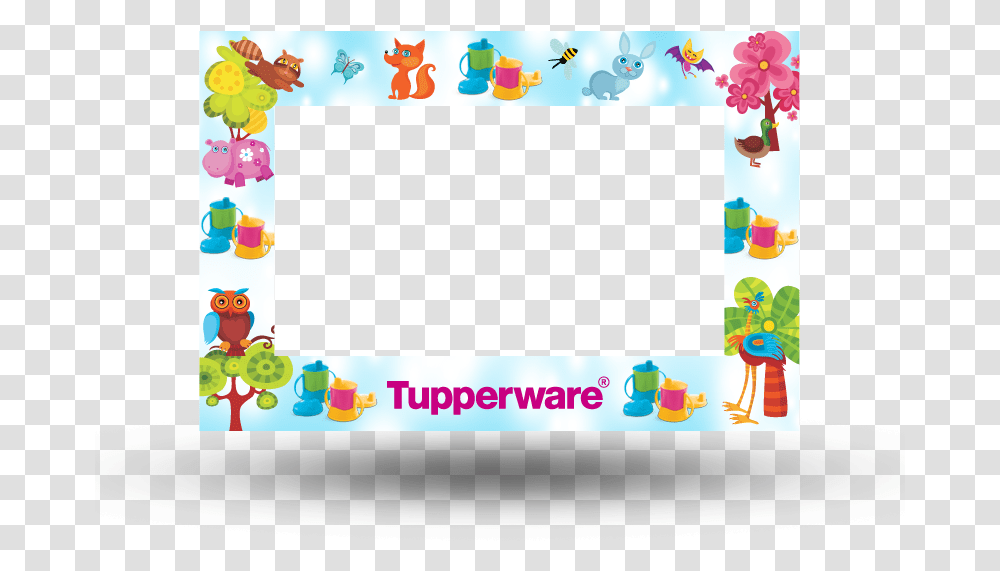 Tupperware Border, Alphabet, Super Mario Transparent Png
