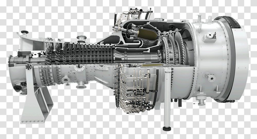 Turbin Gas Turbine, Machine, Engine, Motor, Gun Transparent Png