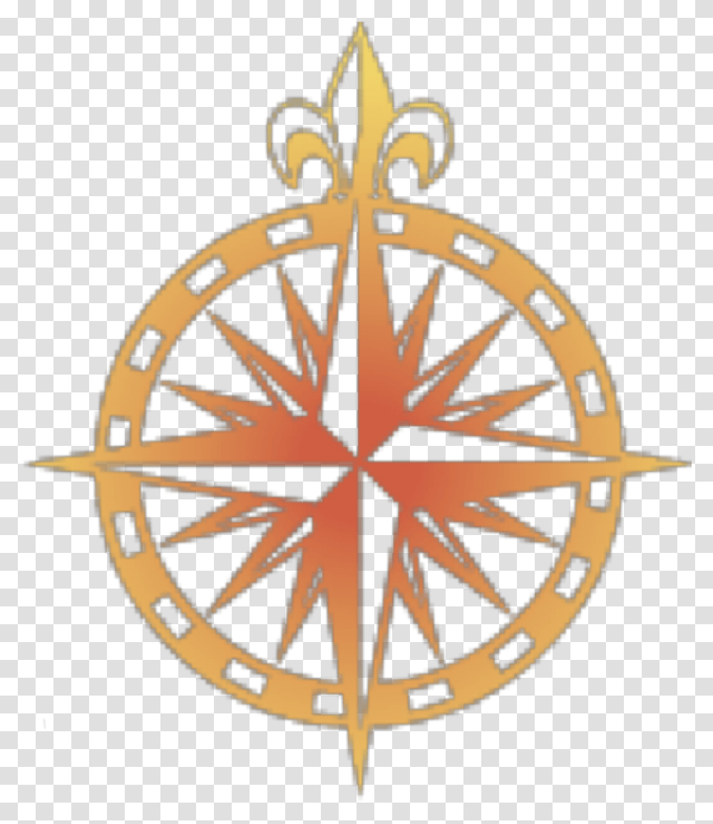 Turbo Icon Gothic Rose Window Vector, Compass, Clock Tower, Architecture, Building Transparent Png
